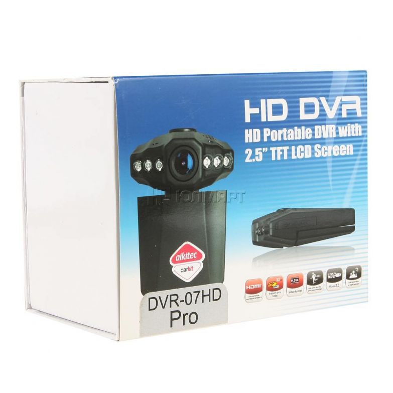 Видеорегистратор Aikitec Carkit DVR-07HD Pro